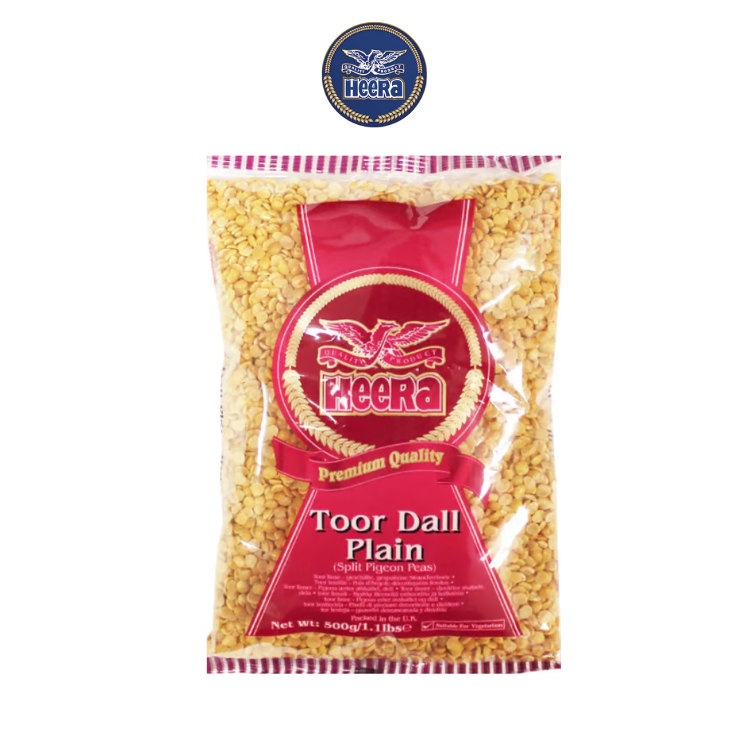 Heera Toor Dal Plain - 500g | Split Pigeon Peas | Arhar Dal