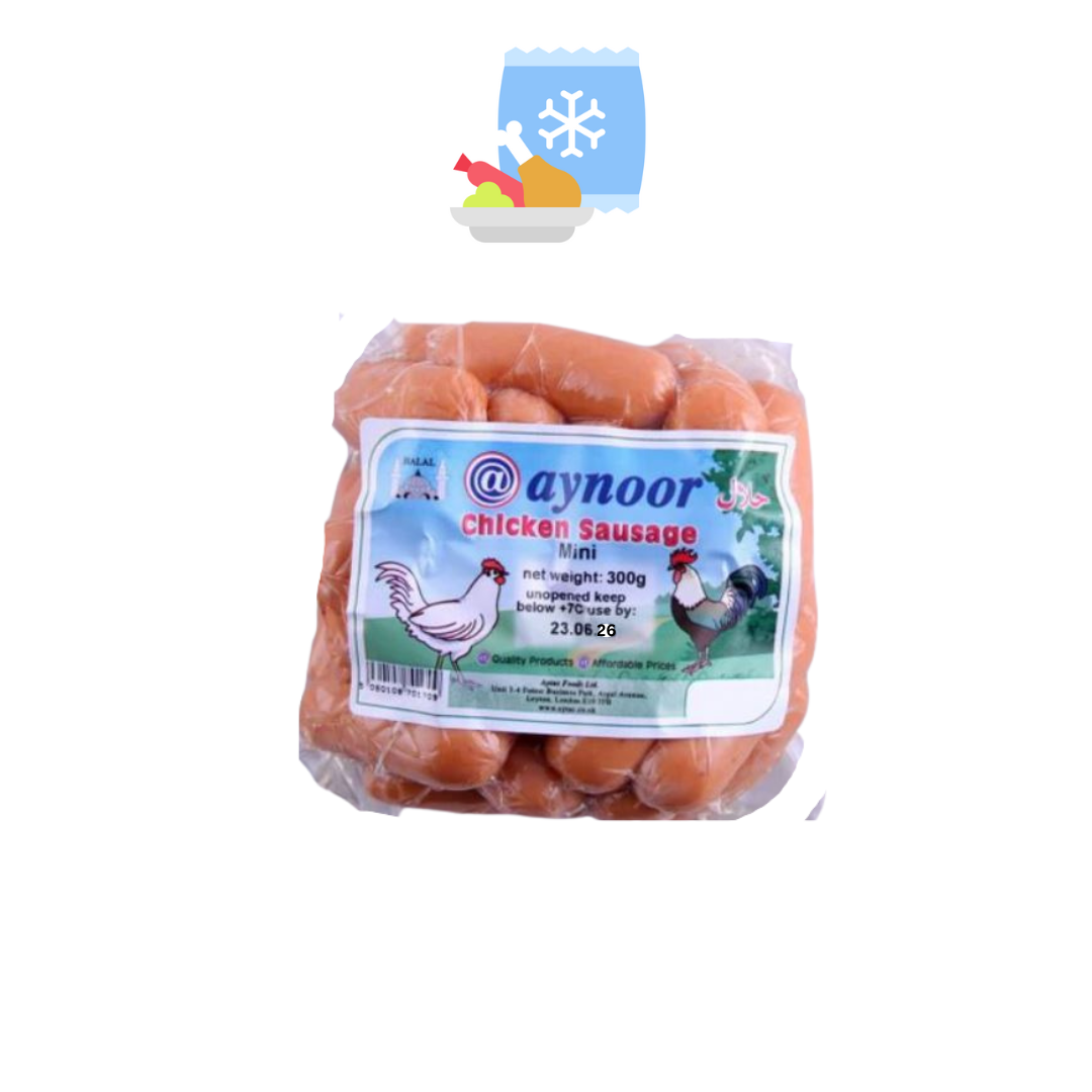 Aynoor Mini Chicken Sausage (300G)