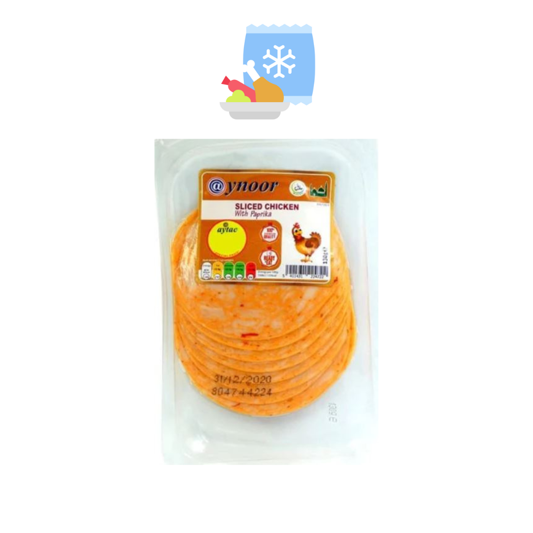 Aynoor Sliced Chicken W.Paprika Breast (130G)