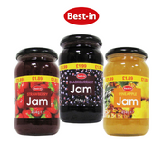 Best-in Jam Blackcurrant, Strawberry & Pineapple
