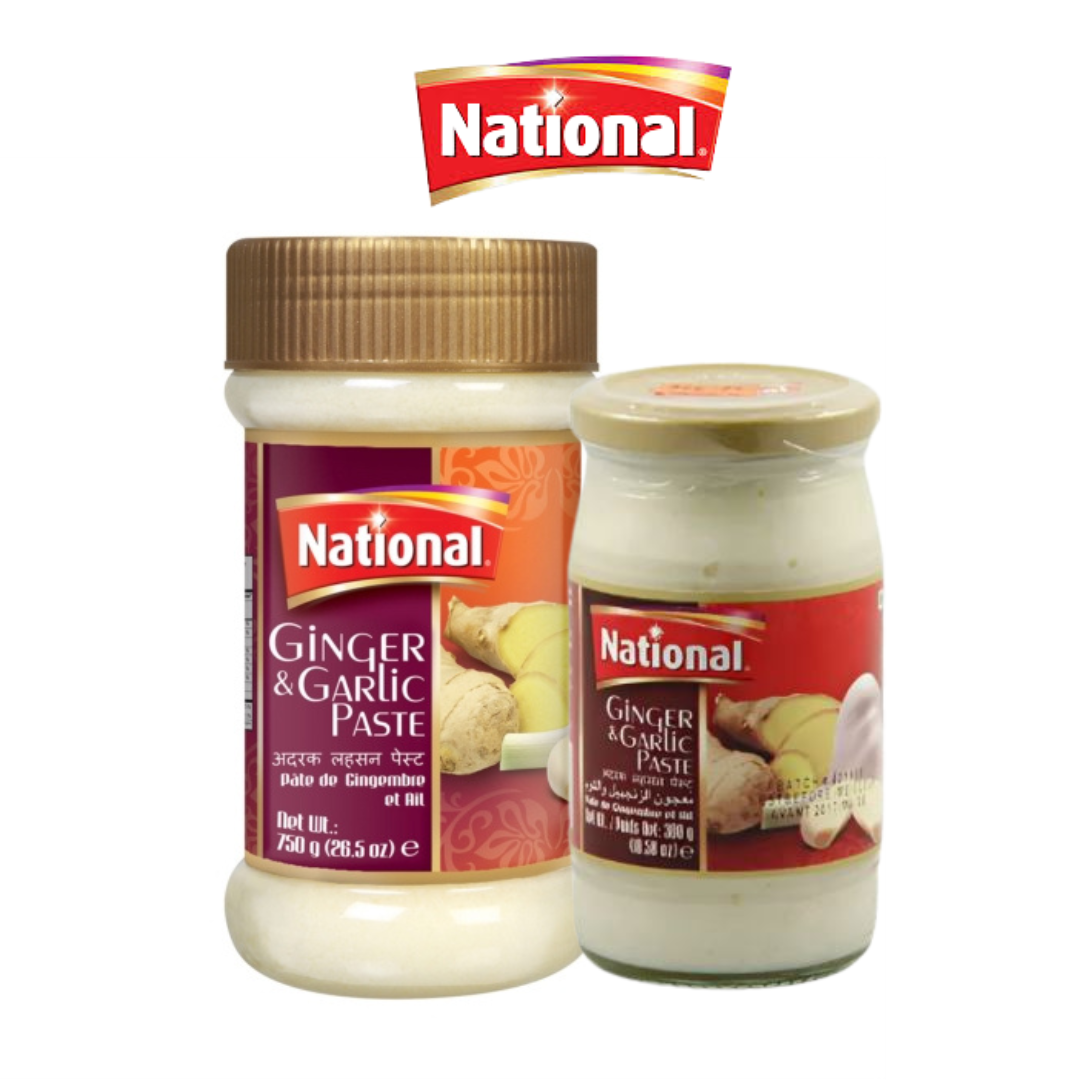 National Garlic Ginger Paste 300g - 750g