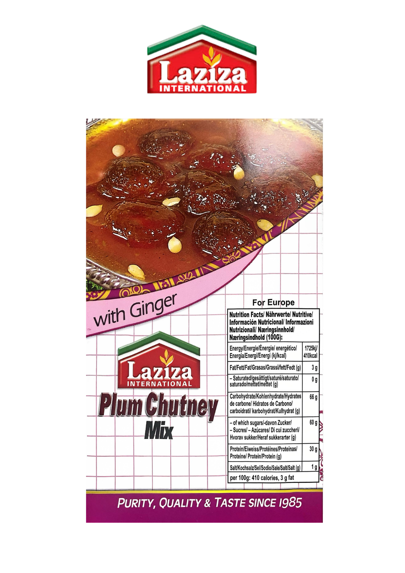 Laziza Plum Chutney