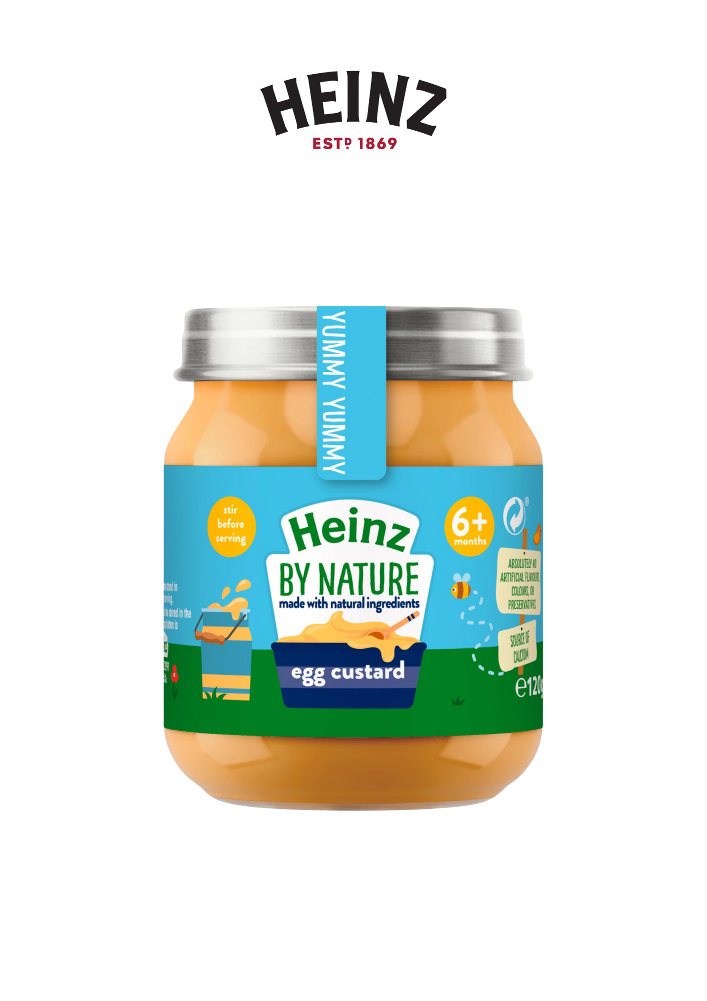 Heinz By Nature Egg Custard – 120g