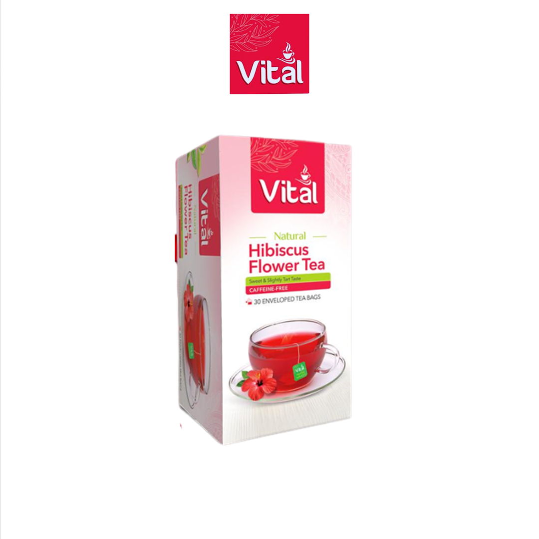 Vital Kashmiri Tea – Hibiscus – 25 Tea Bags