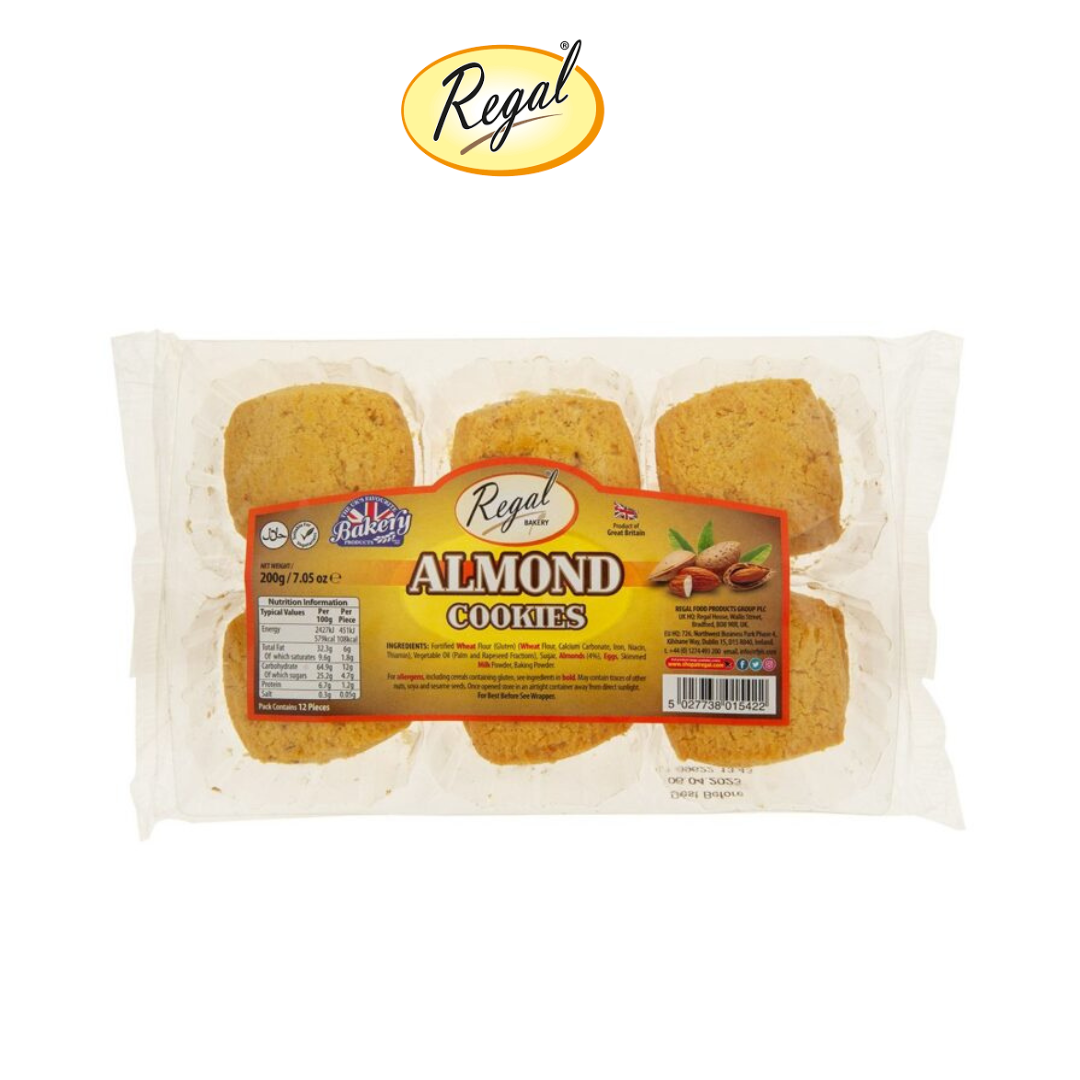 Regal Handmade Almond Cookies 200g - 12pcs